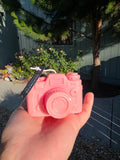 📷 Handcrafted Camera Candle