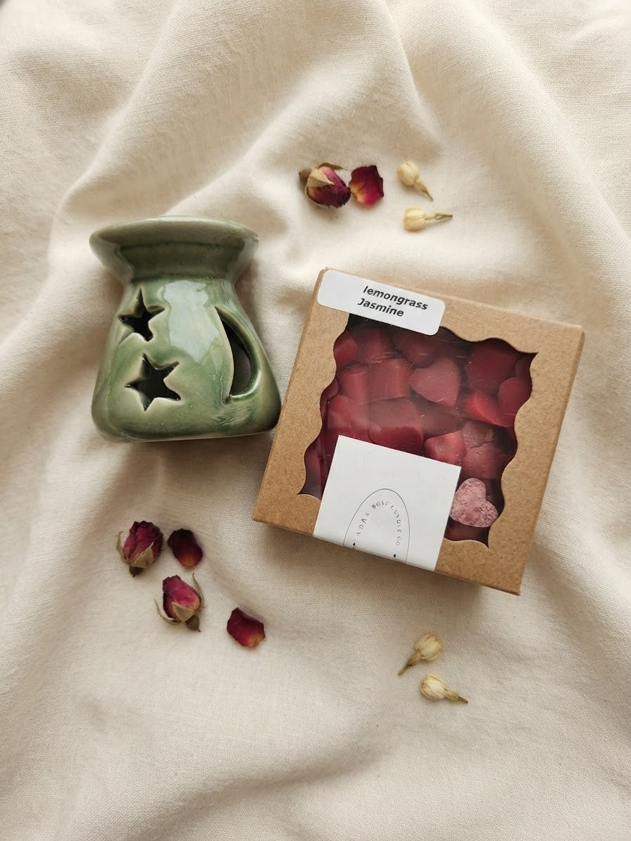 Artisan wax melts & burner gift set