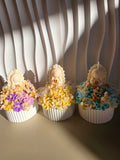 ( Set x 12 ) mini bouquet con virgen