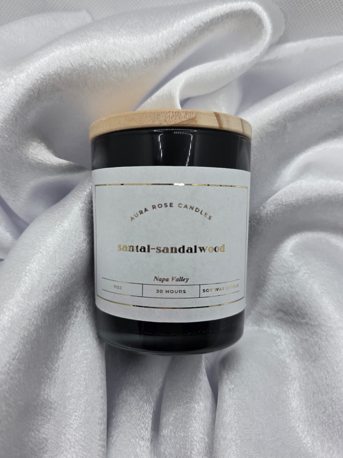 🕯️ Santal-Sandalwood Soy Candle