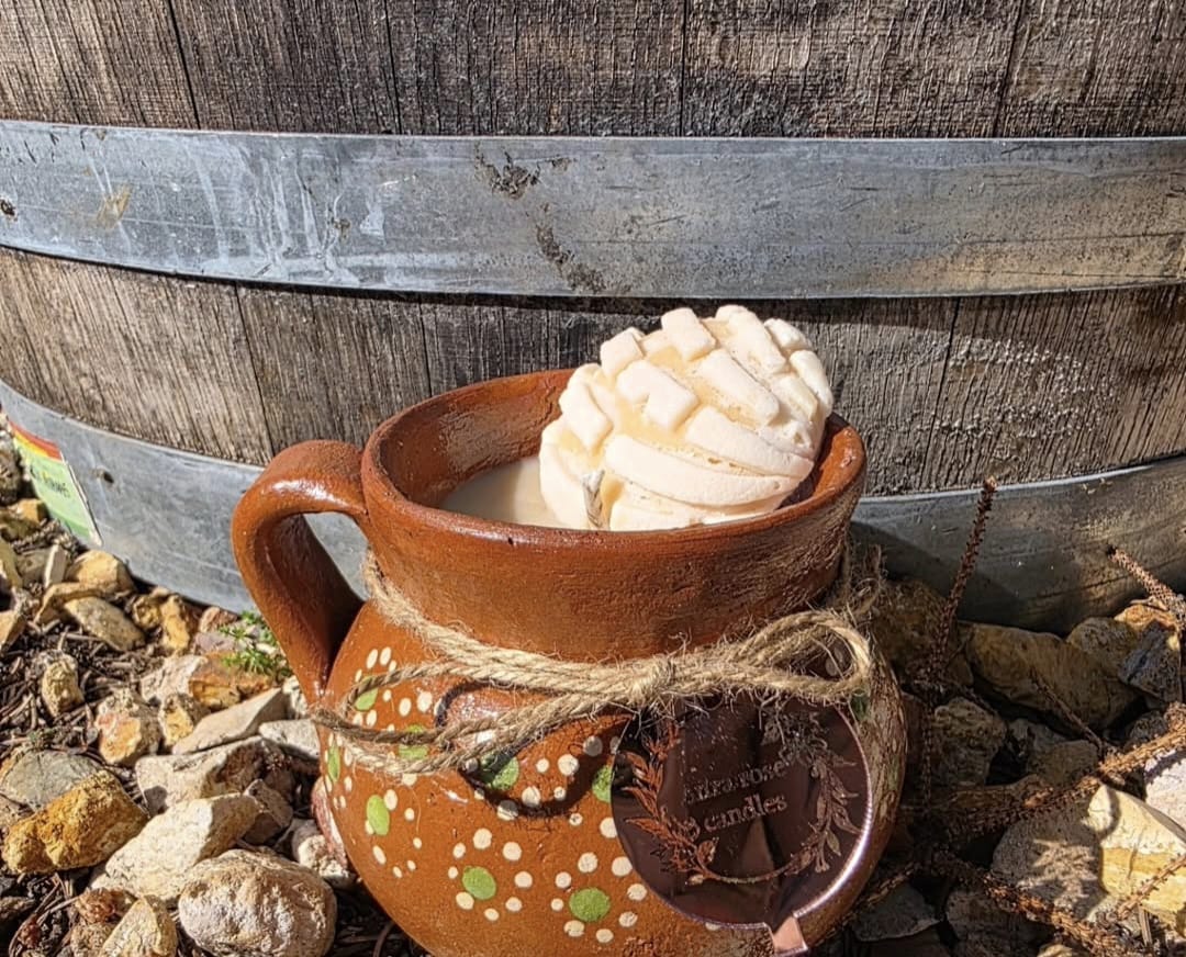 Handcrafted Coffee & Cookie Candle | Unique Gift