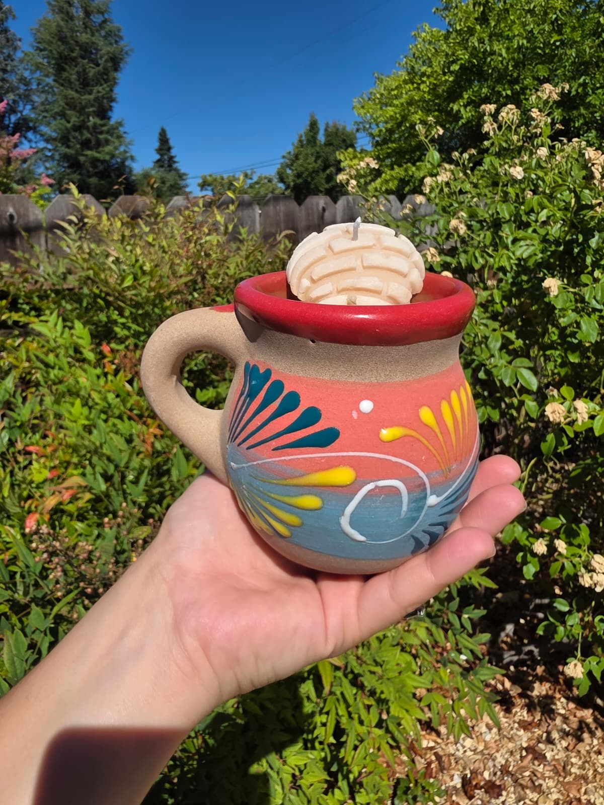☕ Handcrafted Coffee Shop Candle